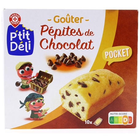 10 MINI GATEAU PEPITE CHOCOLAT 300G(1044702)
