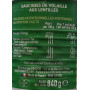 Saucisses volaille lentilles - P'TIT GOURMAND - 840g