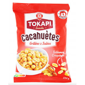 CACAHUETES GRILLEES ET SALEES 250G(1043806)