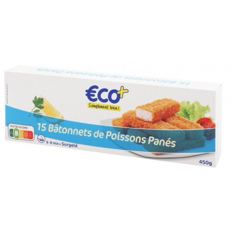 BATONNETS POISS PANE X15 450G SURG(1064061)