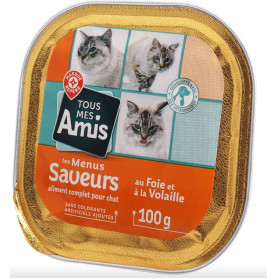 BARQUETTE RICHE FOIE/VOLAIL. 100G(1037893)