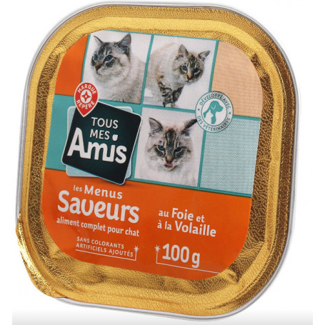 BARQUETTE RICHE FOIE/VOLAIL. 100G(1037893)