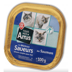 BARQUETTE RICHE EN SAUMON 100G(1004085)