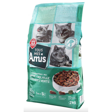 CROQUETTES LAPIN/VOL LEG VERT 2KG(1056309)
