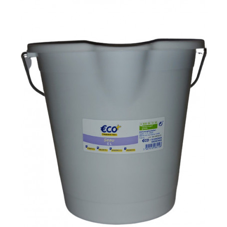 SEAU ECO+ 5 L BLANC