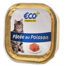 PATE AU POISSON CHAT BARQUETTE 100G(1047069)