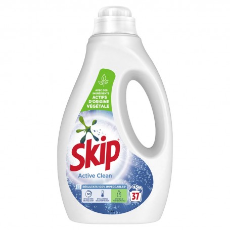 Skip Lessive Liquide Active Clean 37 Lavages