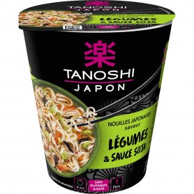 TANO Cup nouilles legumes sauce soja 65g