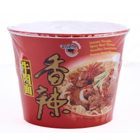 Nouilles instantanées bœuf pimenté - L'ASSIETTE ORIENTALE - 120g