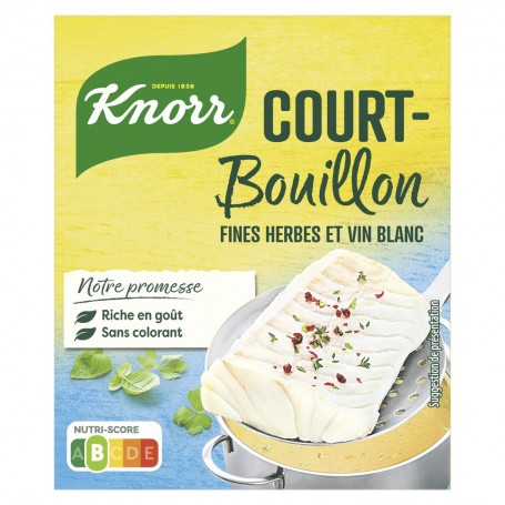 Knorr Court-Bouillon Fines Herbes 9 Cubes 107g