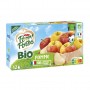 POM'POTES Compotes Gourdes BIO Pomme Nature 12x90g