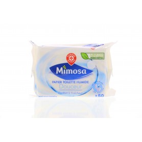 PAPIER TOILET HUMIDE DOUCEUR X50(1056258)