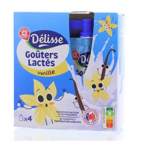 GOURDES LACTEES VANILLE 4X85G(1042067)