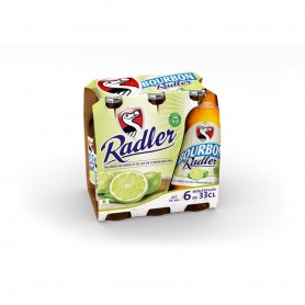 B RADLER CITRON 1% BTLE 6x33CL