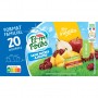 POM'POTES Compotes Gourdes Multivariétés Les Inédits 20x90g