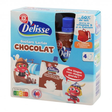 GOURDES LACTEES CHOCOLAT 4X85G(1042069)