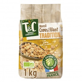 MUESLI CROUSTILLANT TRADITION 1 kg bio