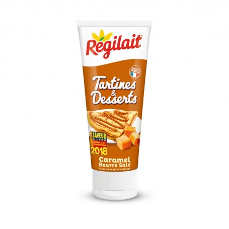 Régilait, Caramel beurre salé tube 300g