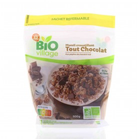 MUESLI CROUST. TOUT CHOCO BIO 500G(1070665)