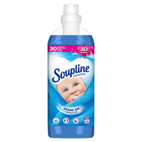 Adoucissant concentré Soupline 3D Grand Air - 1L