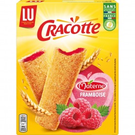 Cracotte Fourrée framboise 200g