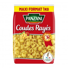 PANZANI COUDES RAYÉS 1KG