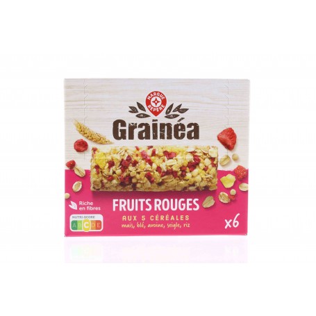 BARRES CEREALES FRUITS ROUGES 126G(1061631)