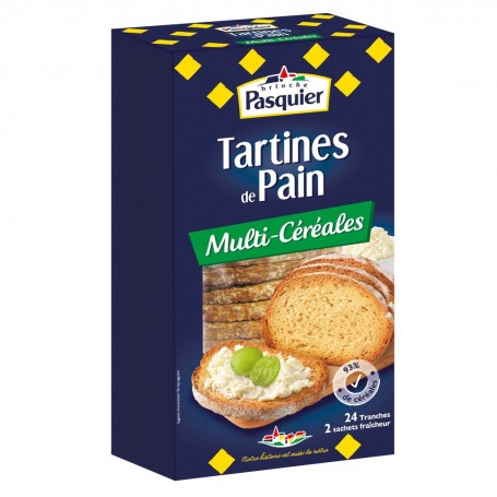 Tartines de Pain Multi-céréales X24