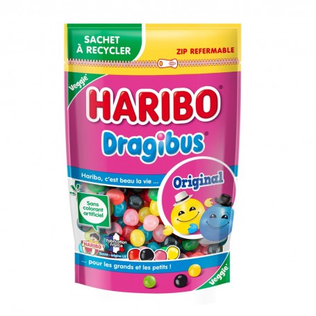 Bonbons HARIBO Dragibus original doypack 220g