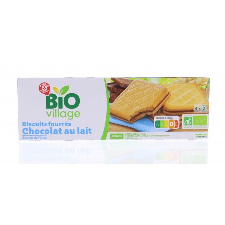 GOUTERS FOURRES CHOCO LAIT BIO 185G(1046768)