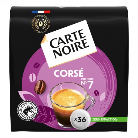 Carte Noire 36 dosettes souples Corsé N7 250g