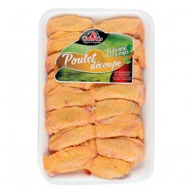 Ailes poulet x16 - KOKORIKO - 1,8kg