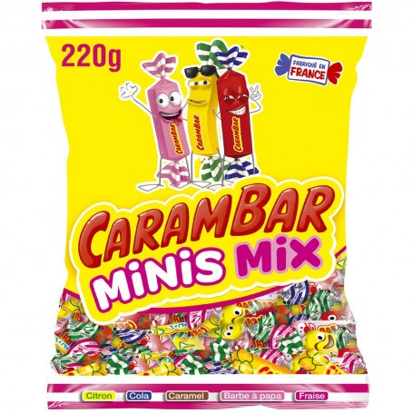 Bonbon Carambar Mini Mix 220g