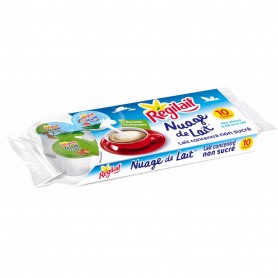 Régilait, Lait concentré non sucré, Nuage de lait, coupelles 10x7.5g
