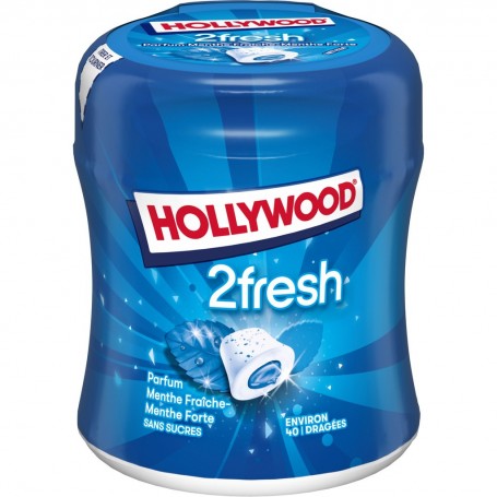 Hwd Bottle 2Fresh Menthe Forte s/sucres 88g 36UC