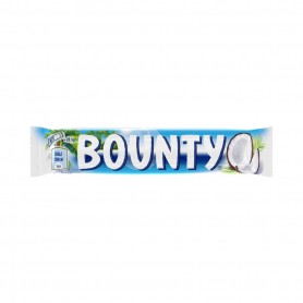 Bounty chocolat au lait fourré de noix de coco - Unité -  57g