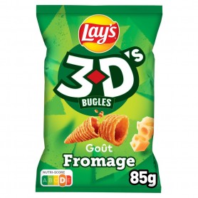 Lay's 3D's Bugles goût fromage 85 g