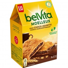 Belvita Le Moelleux Coeur Gourmand Chocolat Noisettes 250g