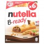 Biscuits Nutella B-ready x6 gaufrettes fourrées - 132g