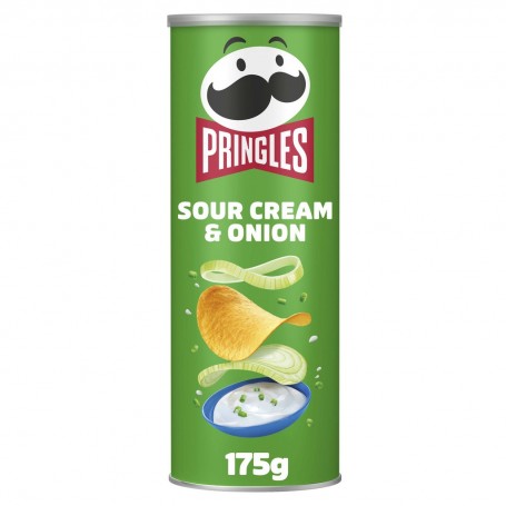 Chips Tuiles Pringles Crème et Oignon - 175g