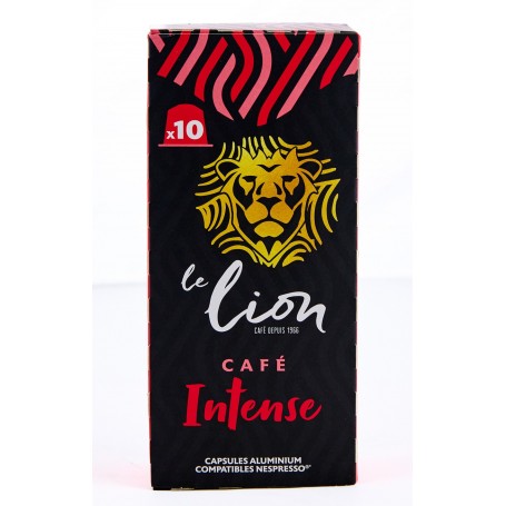 Capsule café intense - LE LION - x10