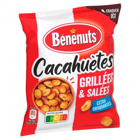 Bénénuts Cacahuètes grillées  salées 220 g