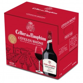 CÔTES DU RHÔNE PRESTIGE ROUGE 75 CL CELLIER DES DAUPHINS