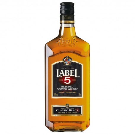 Scotch Whisky LABEL 5 Classic Black 70cl 40