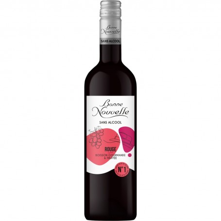 BONNE NOUVELLE ROUGE SANS ALCOOL 75CL