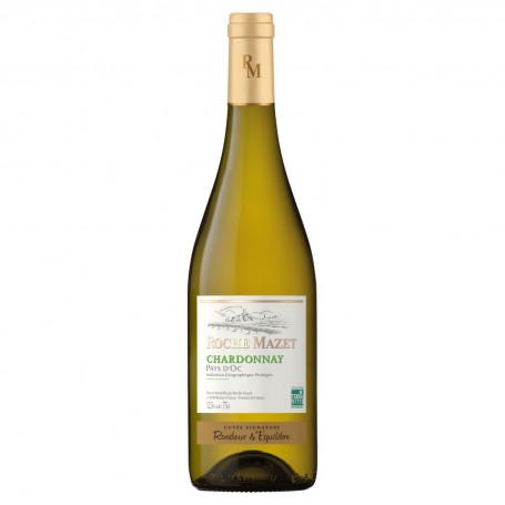 IGP PAYS D'OC ROCHE MAZET CHARDONNAY 75CL