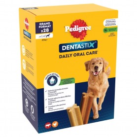 PEDIGREE Dentastix Bâtonnets hygiène bucco-dentaire pour grand chien 28x1080g