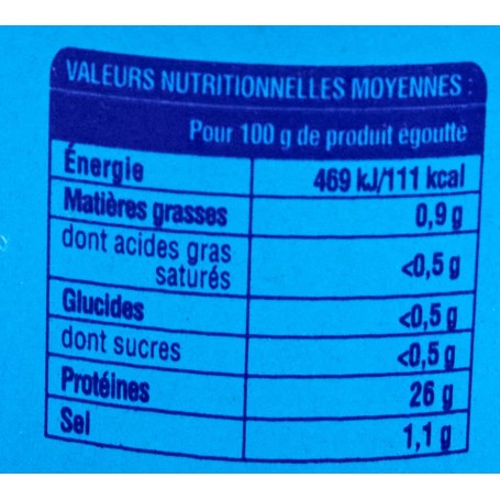 Thon au naturel - PECHEURS DE FRANCE - 185g