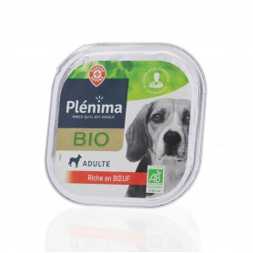 BARQUETTE CHIEN BOEUF BIO 300G(1058665)