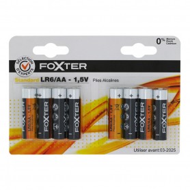 PILES ALCA LR6 X8 FOXTER